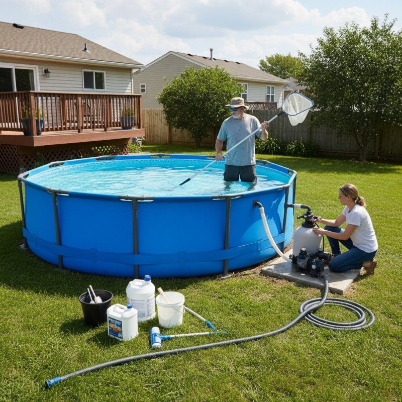 Above Ground Pool Service